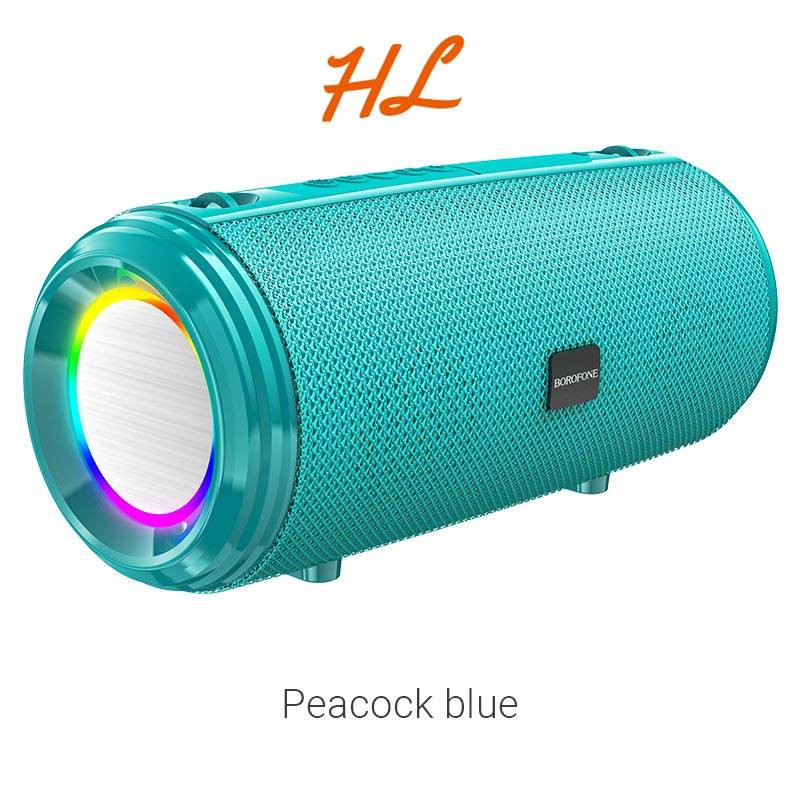 Loa Bluetooth Cao Cấp Borofone BR13 Young Công Suất 10W, Bass Hay, Led Nhiều Chế Độ - Hưng Long PC