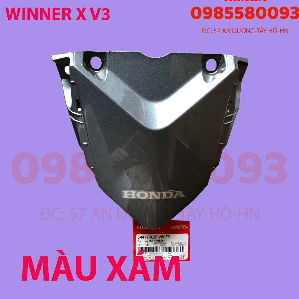 DÀN ÁO, BỘ VỎ, WINNER V3 2022 MÀU XÁM
