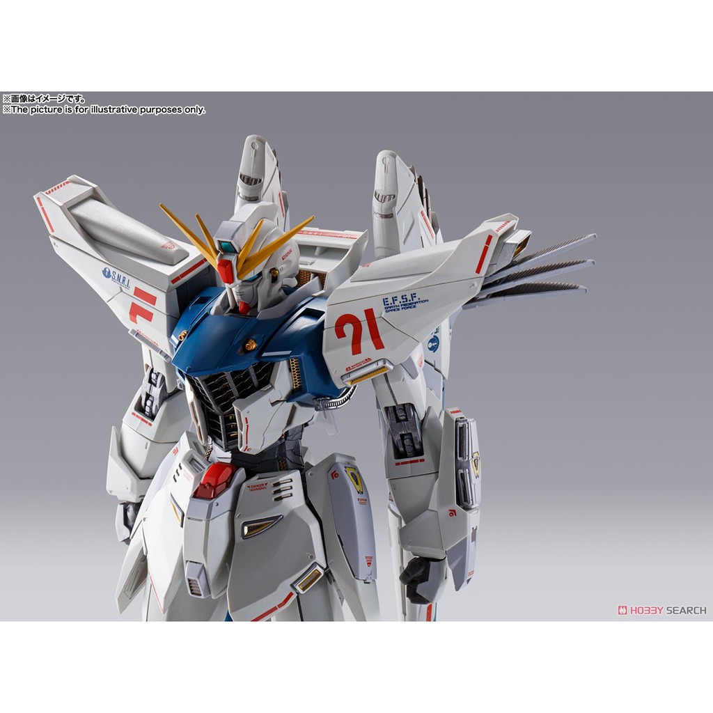 Mô Hình METAL BUILD Gundam F91 Chronicle White Ver.