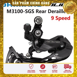 Củ đề sau xe đạp Shimano Alivio M3100 dùng cho xe MTb- Touring 9sp tốc độ