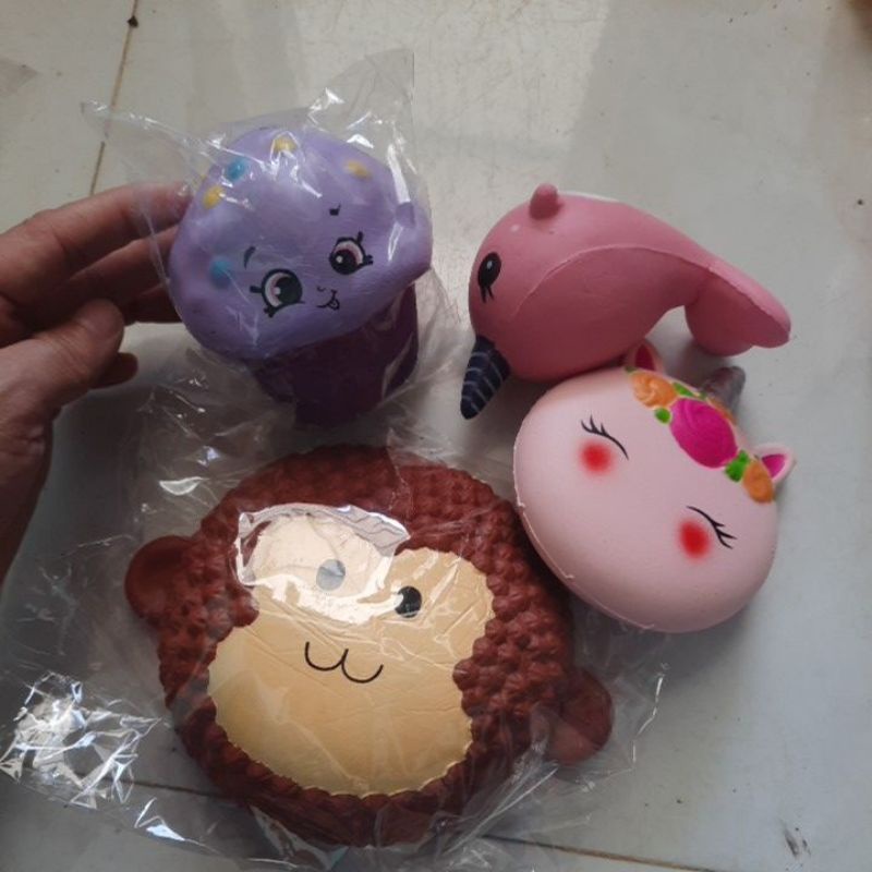 Đồ chơi combo squishy lỗi thư giãn (Đọc kỹ mô tả)