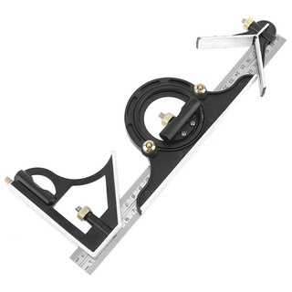 Thước đo góc đa năng, Thước ke góc vuông 30cm chất liệu inox, nhôm cao cấp