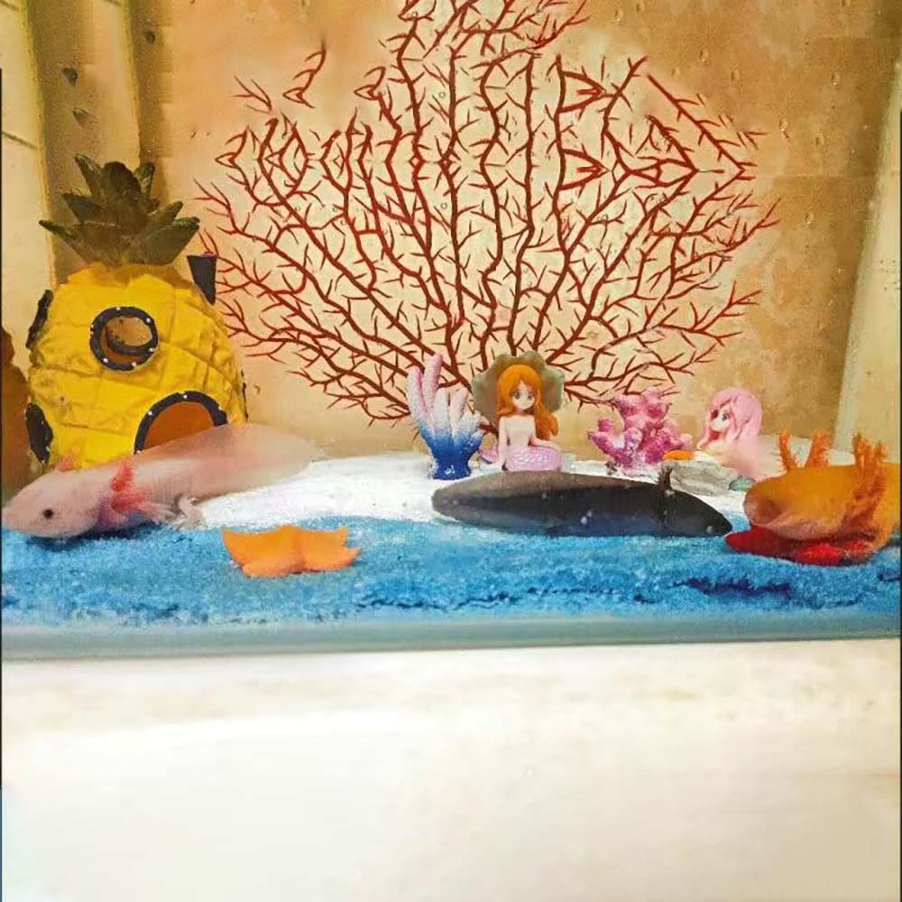 San hô giả trang trí bể cá nhiều màu đẹp mắt chất lượng