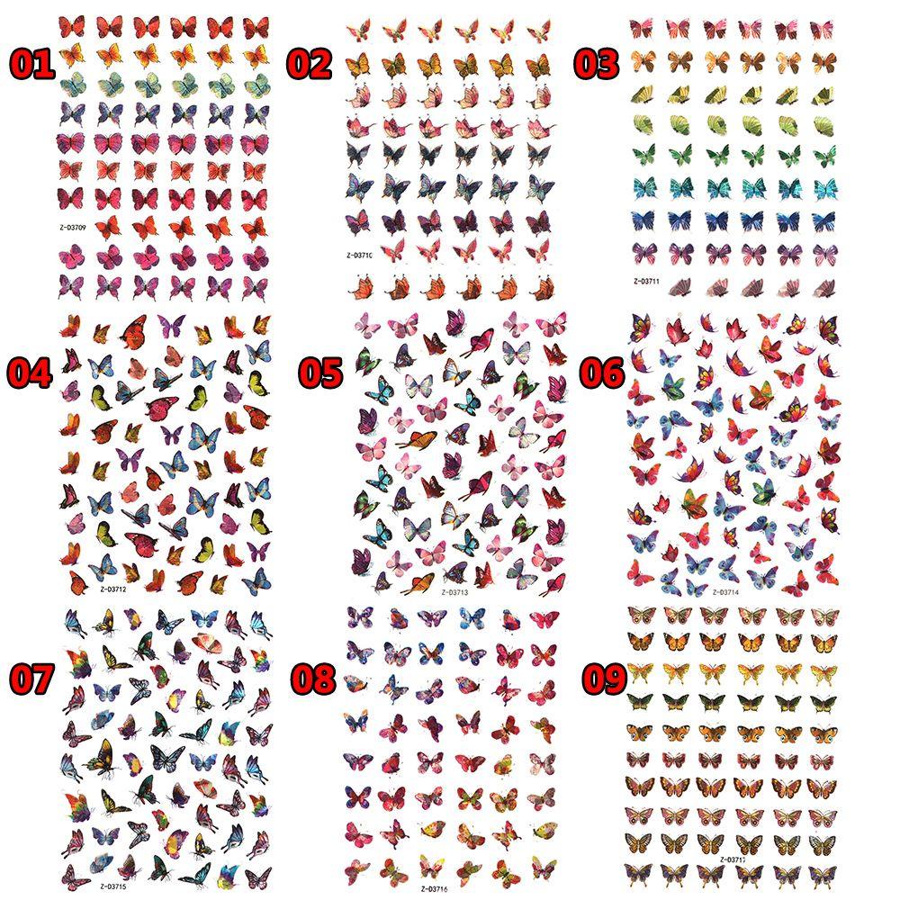 Miếng Dán Trang Trí Móng Tay Nghệ Thuật DIY Ba Chiều Mới