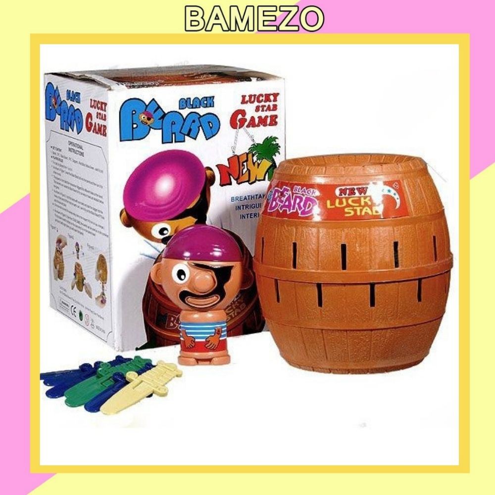 Trò chơi đâm hải tặc Bamezo đồ chơi cho bé cỡ lớn an toàn cho bé kịch tính HT01