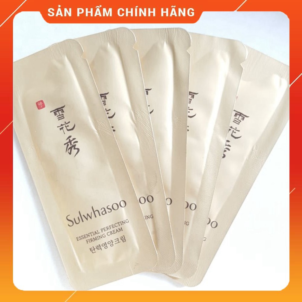 Gói sample kem ngăn ngừa nếp nhăn, phục hồi lão hóa, săn chắc da Sulwhasoo Essential Firming Cream Ex