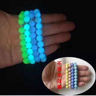 Huỳnh quang Màu sắc Viên đá Thời trang Vòng đeo tay phát sáng Cặp tình nhân Học sinh Tay chuỗi