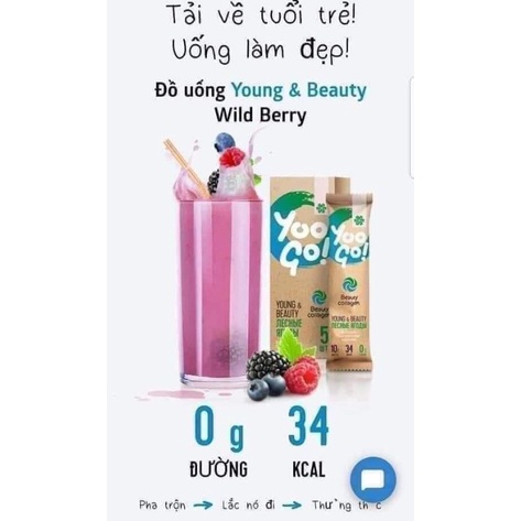 COLLAGEN Thủy Phân Đẹp Da YOO GO YOUNG & BEAUTY DRINK MIX