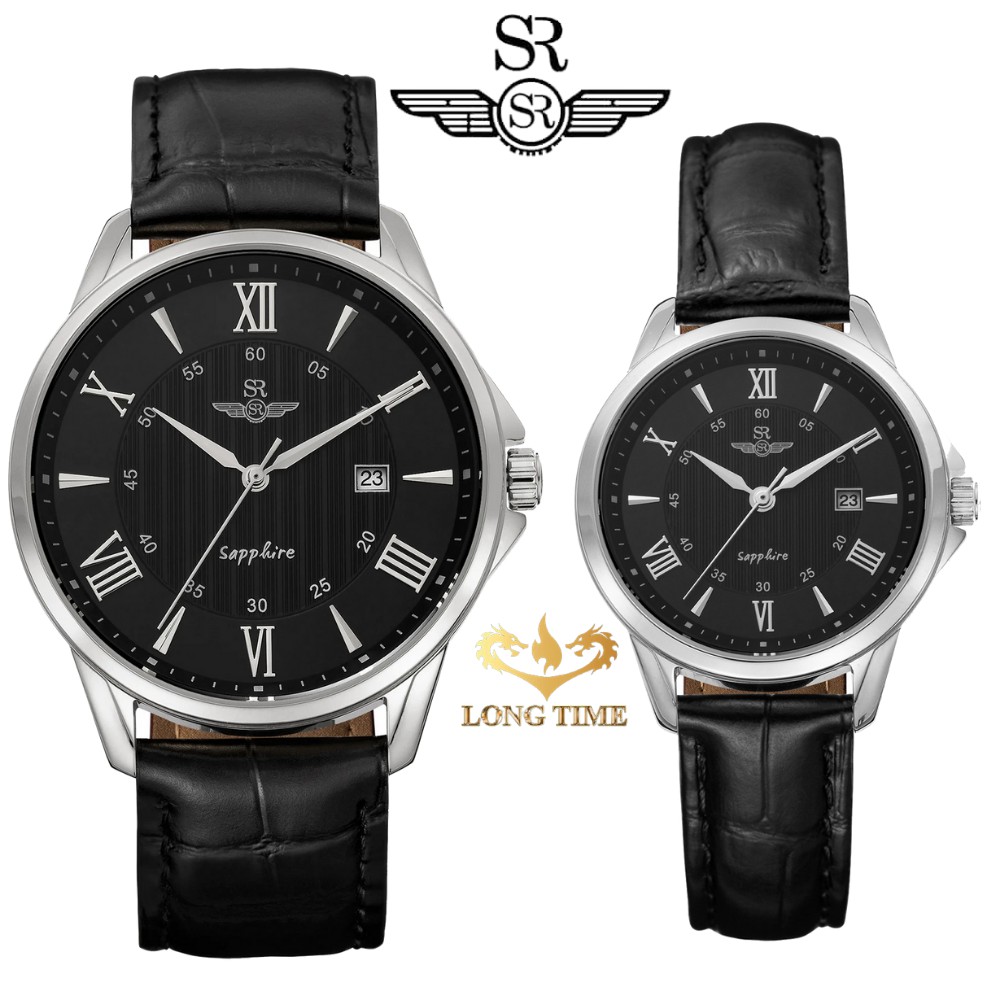 Đồng hồ đôi SRWATCH SG3003.4101CV - SL3003.4101CV Mặt Kính Sapphire Chống Trầy Chống