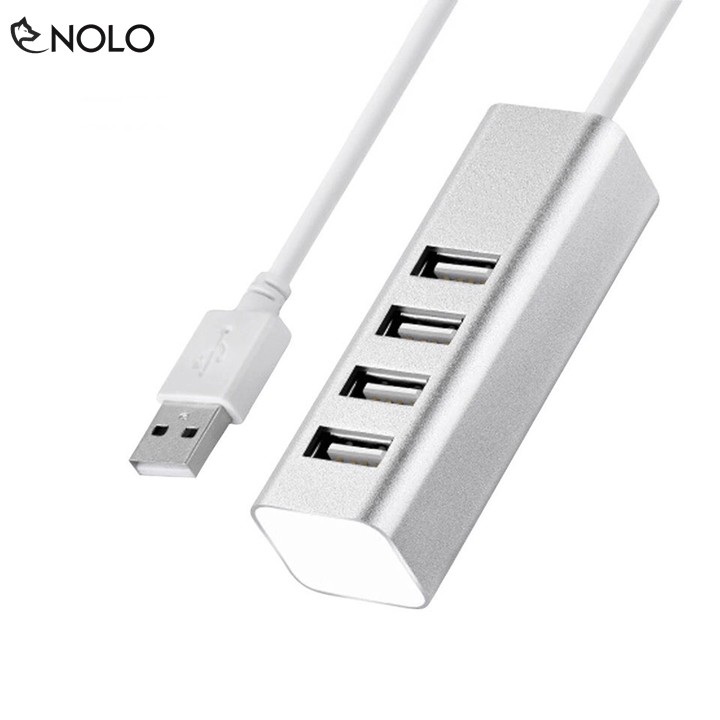 Bộ Chia Cổng USB 4 Cổng 2.0 Model HB01 Cho Máy Tính Dây Dài 80cm