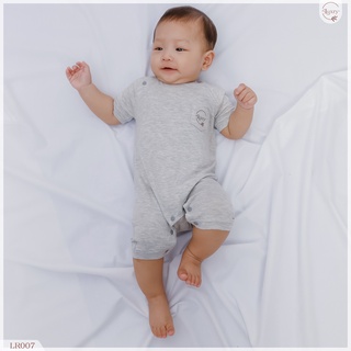 Bodysuit cộc cài lệch vải sợi tre Petit Luxry siêu mát, mềm mịn
