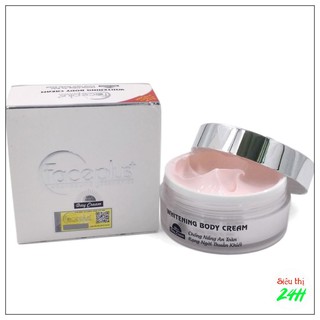 Kem trắng da toàn thân Whitening Body Cream (Day Cream) Face plus 250g (Trắng)