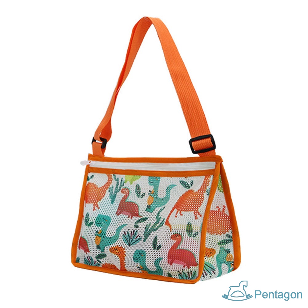 Túi Lưới Đựng Đồ Đi Biển Hình Vỏ Sò Sáng Tạo Có Thể Điều Chỉnh Cho Bé