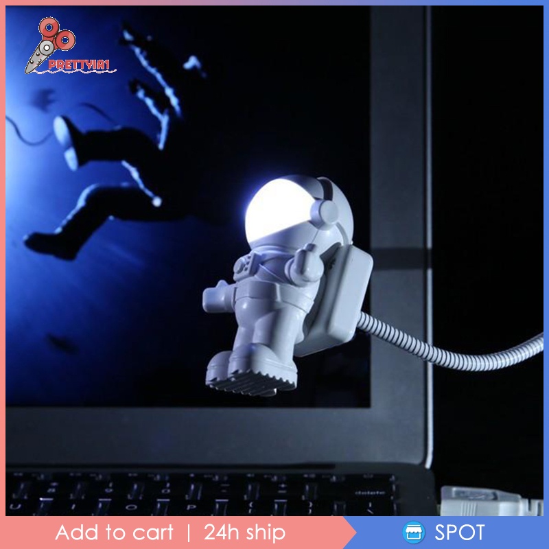 ✨Hàng sẵn sàng✨Đèn Ngủ 1 Cổng Usb 0.5w Hình Phi Hành Gia