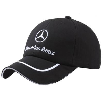 Mũ lưỡi trai thiết kế thêu họa tiết logo Mercedes Benz độc đáo