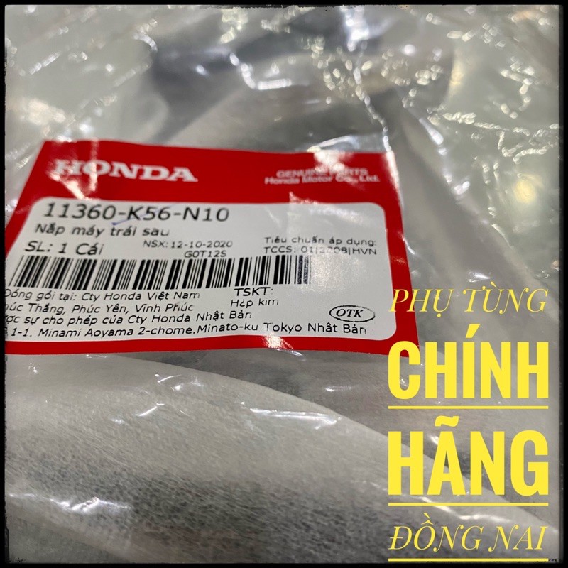 NẮP ĐUÔI CÁ/ NẮP MÁY TRÁI SAU ZIN WINNER V1/ WINNER X CHÍNH HÃNG HONDA