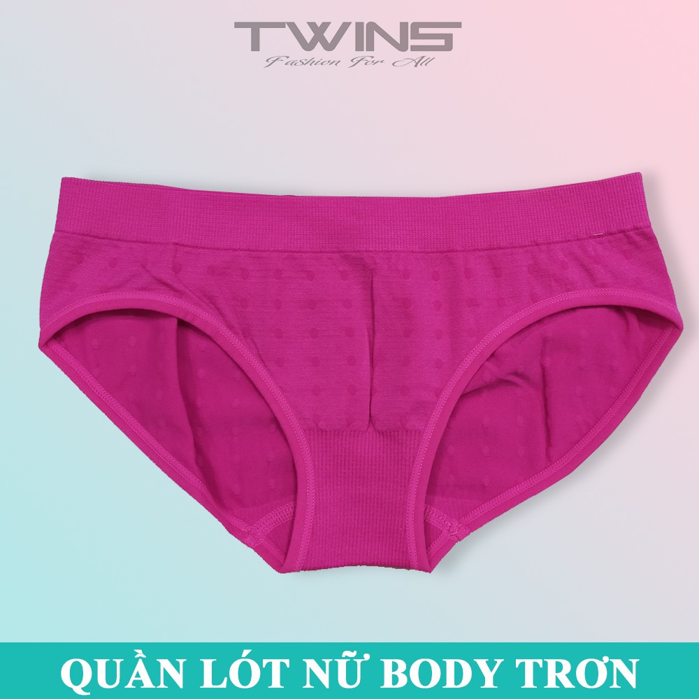 Quần lót nữ dệt kim cao cấp cạp thấp màu trơn phom mini ôm mông co giãn mềm mịn thoáng mát size dưới 60kg