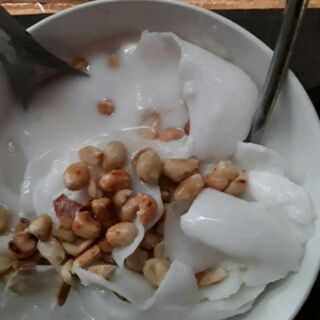 Dừa sáp cầu kè