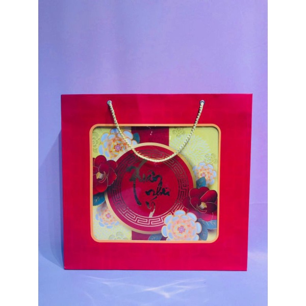 (Combo 5 HỘP) HỘP ĐỰNG QUÀ TẾT NHƯ Ý + TÚI SIZE LỚN 32*36*9 | BigBuy360 - bigbuy360.vn