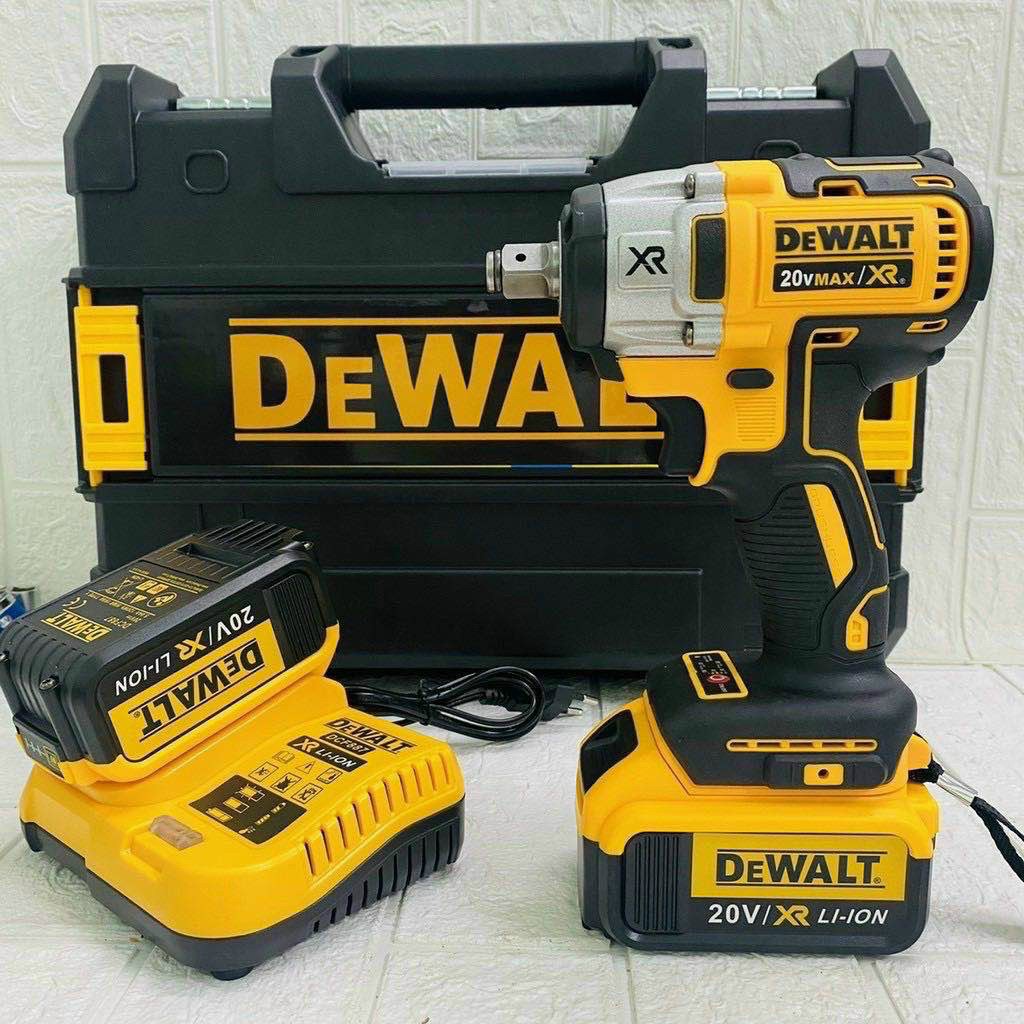 Máy khoan pin, máy siết bulong 20v Ma.kita, De.walt, Máy bắn vít động cơ không chổi than, lõi đồng 100%, BH 12 tháng