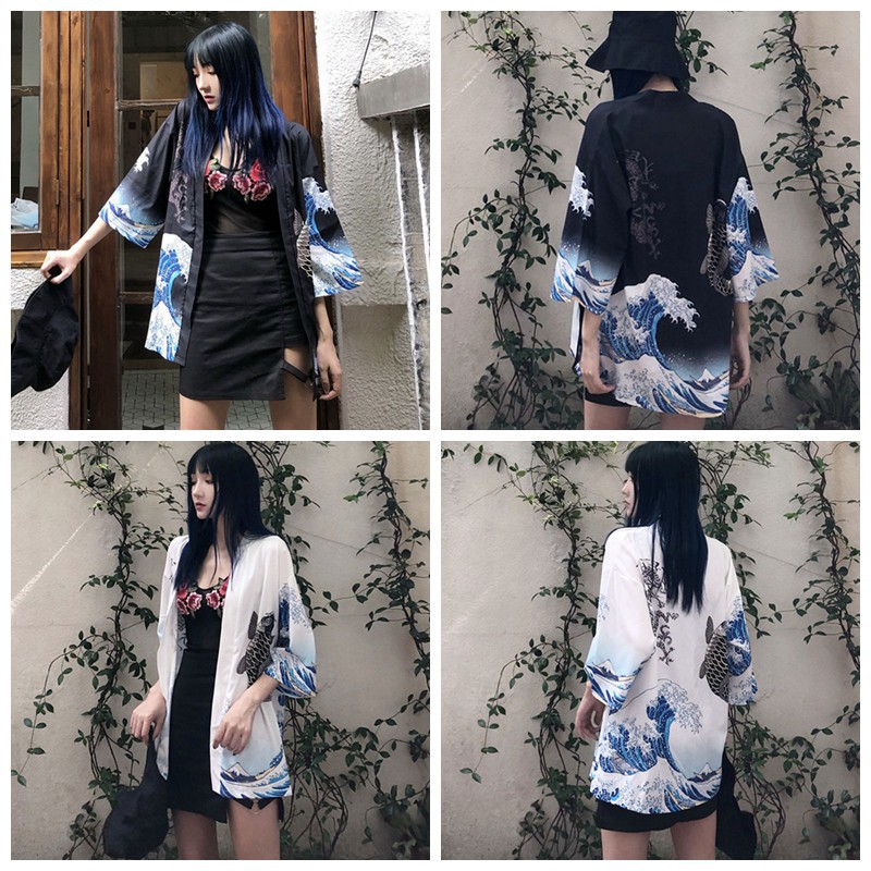 Áo khoác Cardigan tay dài in họa tiết dành cho phái nữ | BigBuy360 - bigbuy360.vn