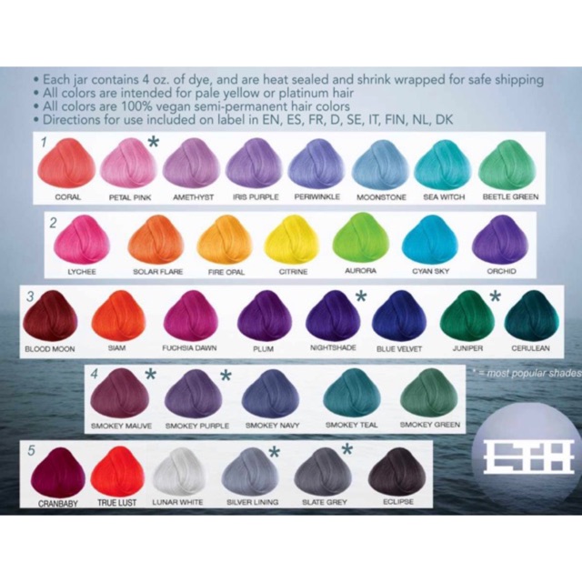 Thuốc nhuộm tóc Semi-permanent Lunar Tides | BigBuy360 - bigbuy360.vn