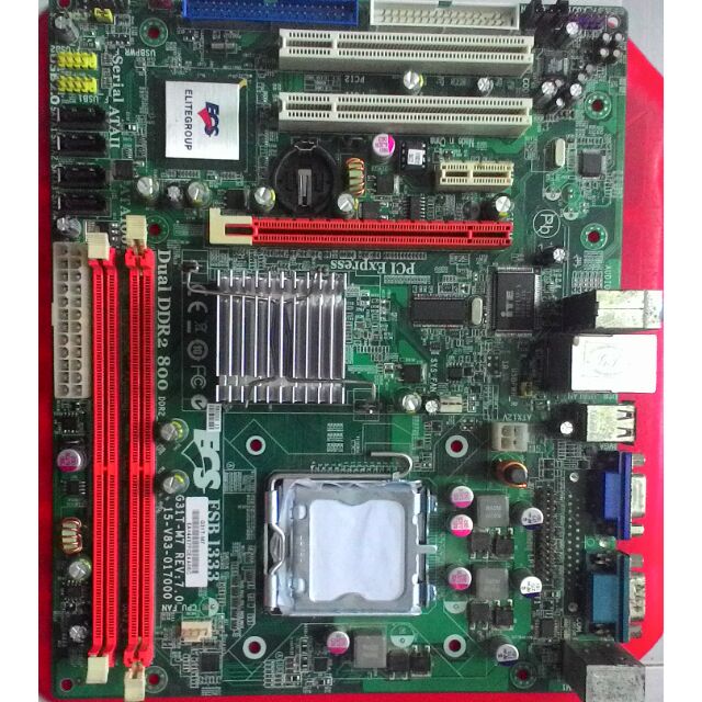 Mainboard ECS G31
