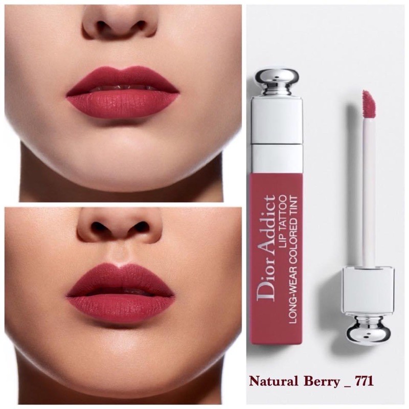 SON DIOR TATTOO 771 ĐỎ Berry