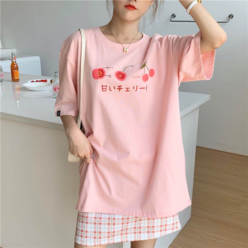Summer Girlfriends Six-person Dormitory Clothes Sisters Three T-shirt Roommates Short-sleeved Spring Dormitory Clothes Top