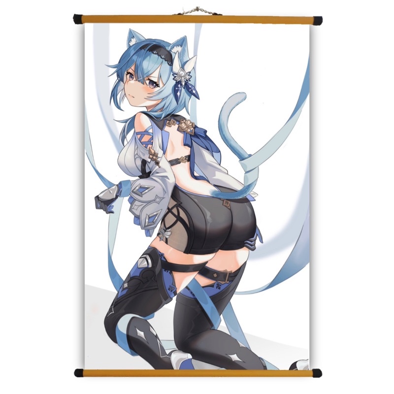 Poster Vải Eula Genshin Impact