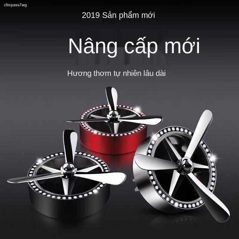 【2021】Nước hoa ô tô xe hơi khuếch tán hương thơm quạt gió điều hòa không khí quay vòng bền lâu trang trí nội thất