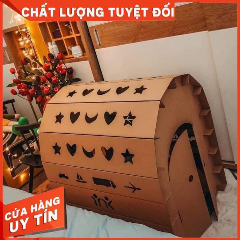 Nhà lắp ghép nhà giấy carton 5 Lớp Chắc Chắn -Đồ chơi phát triển sáng tạo tư duy cho bé