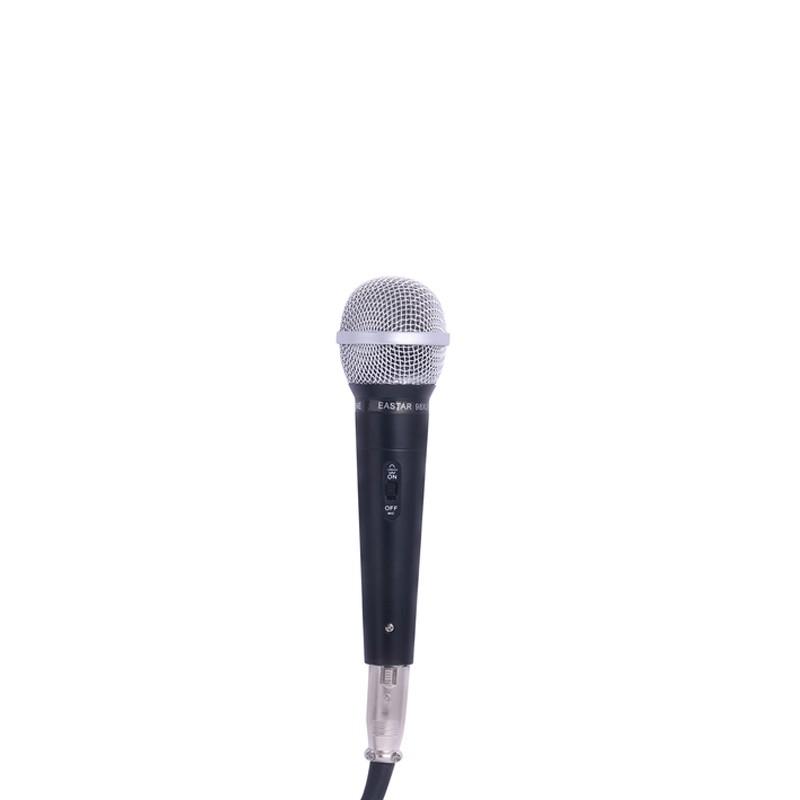 Mic karaoke AHUFA 98XLR loại có dây dùng cho gia đình hoặc phòng hát