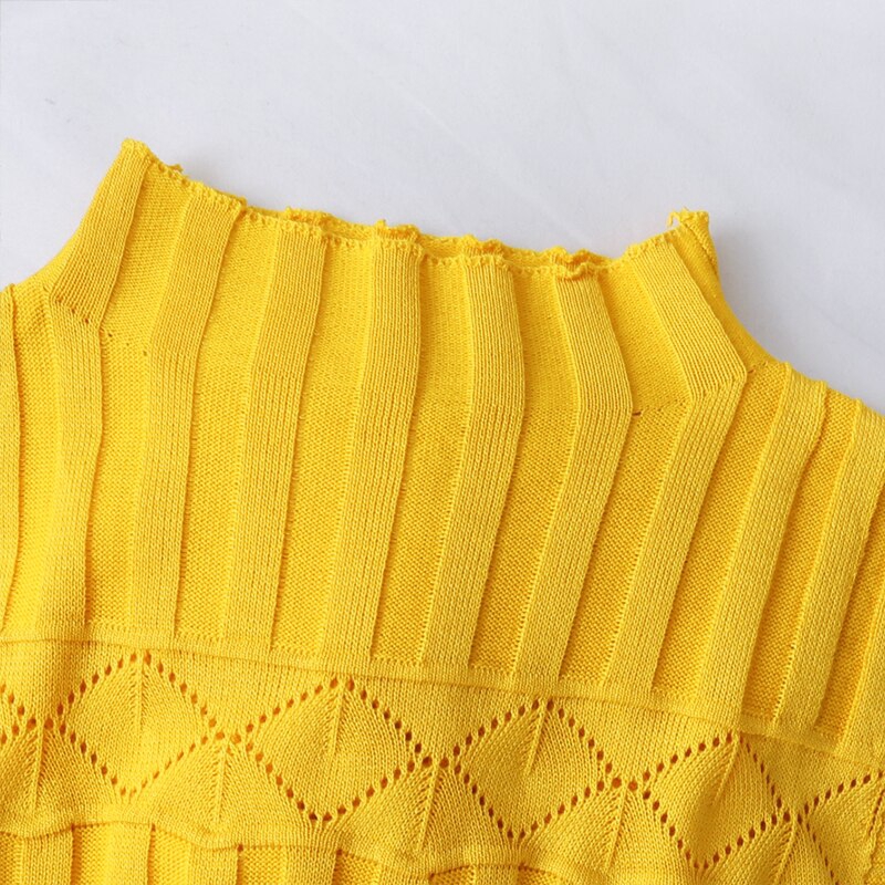 Áo len cổ lọ không tay phong cách thời trang dành cho nữ | BigBuy360 - bigbuy360.vn