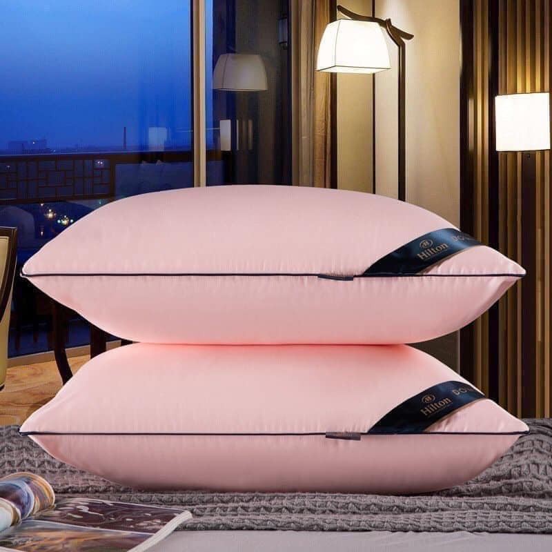 Ruột gối Pillow Hiton kích thước 45 x 65 cm hàng xuất khẩu cao cấp combo 2 chiếc Xiaomimi D1.089.XA