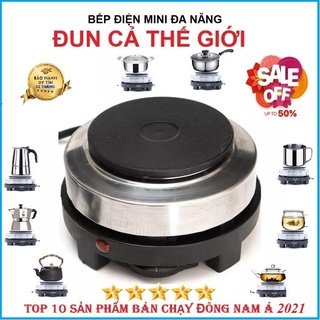 🚞XẢ KHO🚞 Bếp Điện, Mini Dùng Cho Ấm Pha Cafe Moka Pot, Công Suất 500W, Không Kén Nồi, Bếp Điện Pha Trà, Cafe