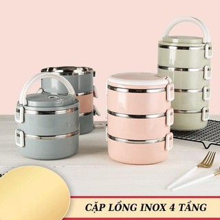 HỘP CƠM 4 TẦNG GIỮ NHIỆT SIÊU XỊN