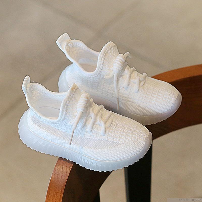 Giày thể thao phối lưới thoáng khí chống trượt thời trang cho trẻ em