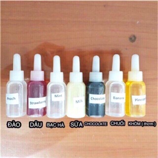 Combo hương liệu sản phẩm làm slime giá 50k