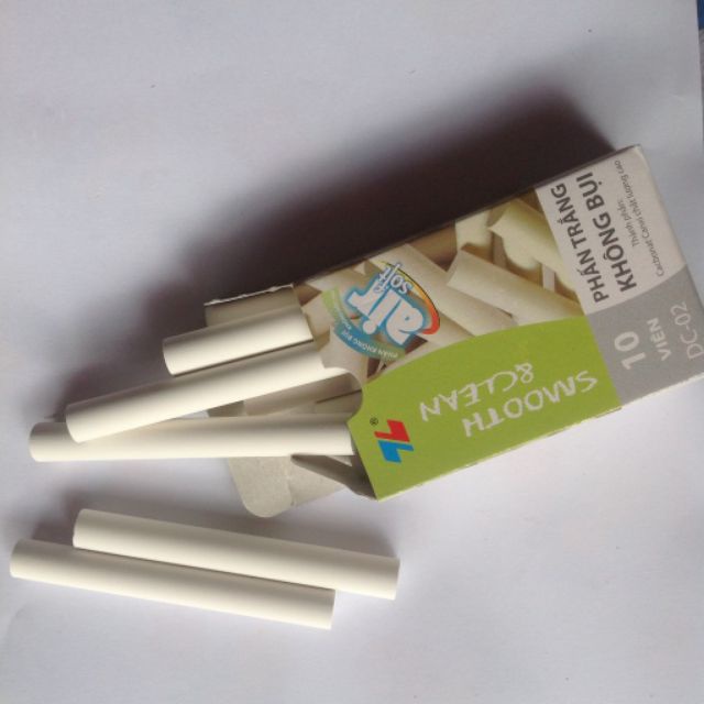 Phấn trắng, phấn màu Thiên Long không bụi DC02, DC07