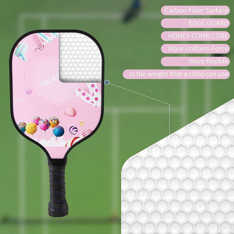 Mái Chèo 12 Quả Bóng Họa Tiết Tổ Ong Siêu Nhẹ Chuyên Dụng Cho Bé