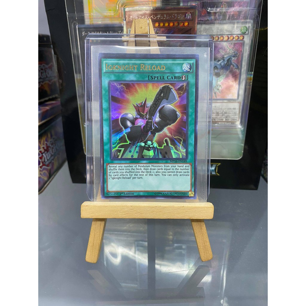 [ Dưa Hấu Yugioh ] Lá bài thẻ bài Igknight Reload - Ultra Rare - Tặng bọc bài nhựa bảo quản
