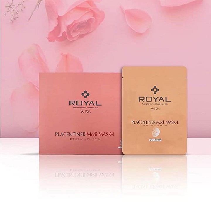 Sale - [TÁCH BÁN LẺ 1 MIÊNG] MẶT NẠ NHAU THAI ROYAL PLACENTINER Medi MASK-LOI sản phẩm y hình