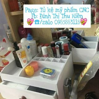 (Có ảnh khách chụp) tủ mĩ phẩm nhỏ tùy chọn màu