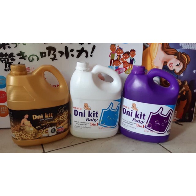 🎁 Tặng túi đeo chéo khi mua 6 can nước giặt 3,6l.