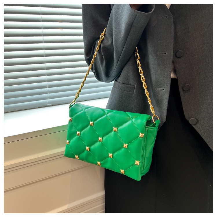 Túi Xách JASMIN NOIR Nữ Họa Tiết Caro Thời Trang