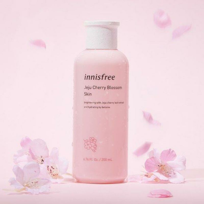 nước hoa hồng innisfree,trà xanh,tràm trà,anh đào