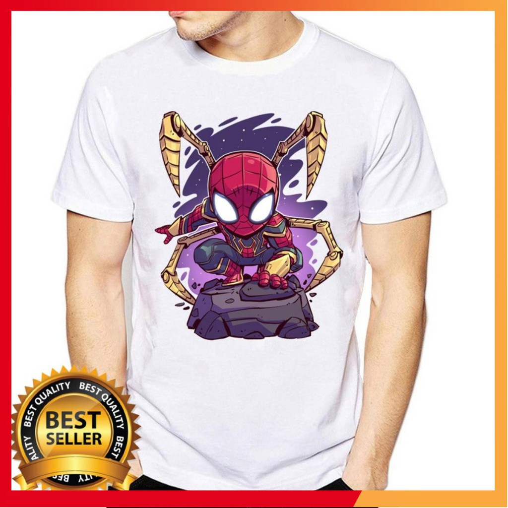 [Siêu Hot] Áo thun Marvel in hình Spider Man Chibi - Form rộng BIGSIZE AZ F1940