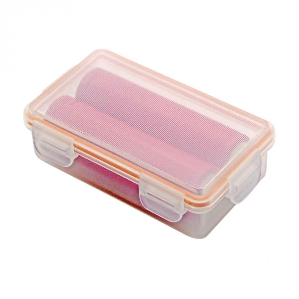 Portable Hard Plastic Case Holder Storage Box for 2x 18650