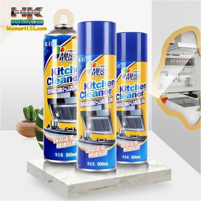 NEW+ Dung Dịch Xịt Rửa Làm Mới Dụng Cụ Nhà Bếp Kitchen Cleaner Hàn Quốc 500Ml, Tiện Dụng Cho Căn Bếp Của Bạn